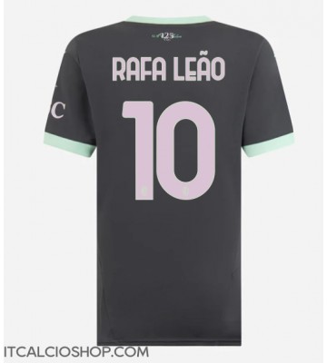 AC Milan Rafael Leao #10 Terza Maglia Femmina 2024-25 Manica Corta